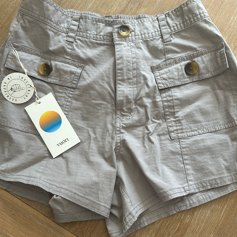 Vuori Vintage Ripstop Utility Shorts NWT